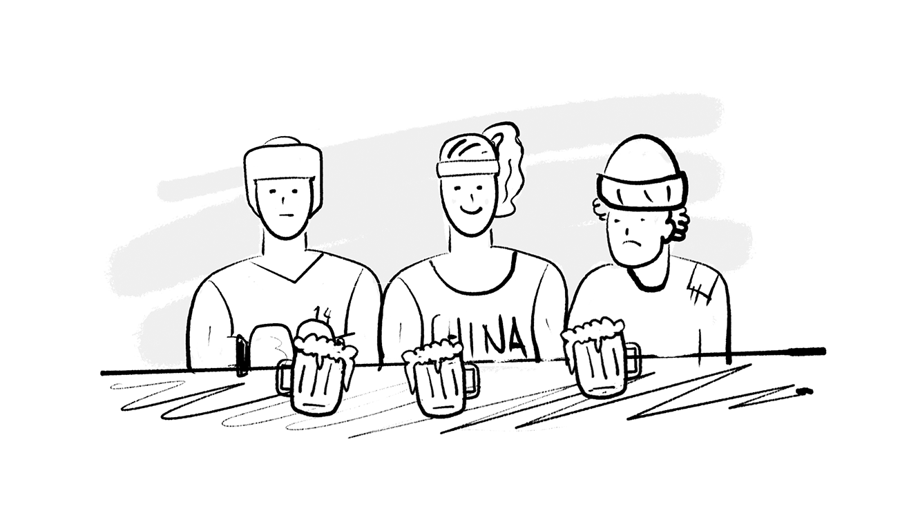 3 Guys in a Bar