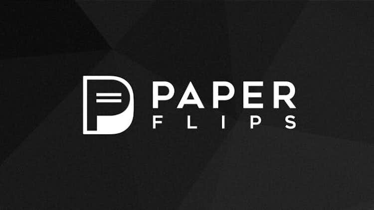 Paper Flips Dolmar Cross