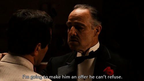 Godfather Negotiation GIF