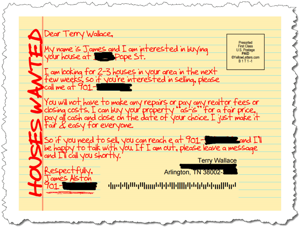 Our Favorite Real Estate Investor Postcard